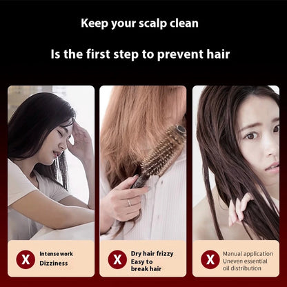 Brosse Massage Scalp Red Light