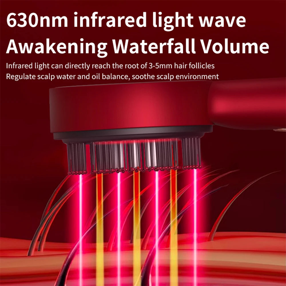 Brosse Massage Scalp Red Light
